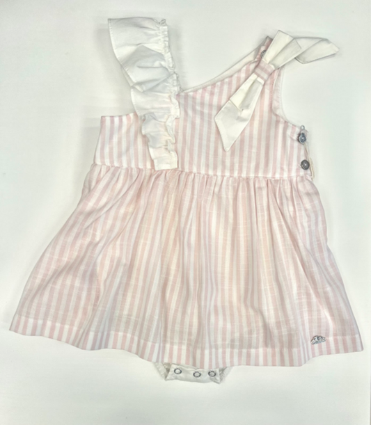 TRAJE QUIMONO STRIPES ROSA